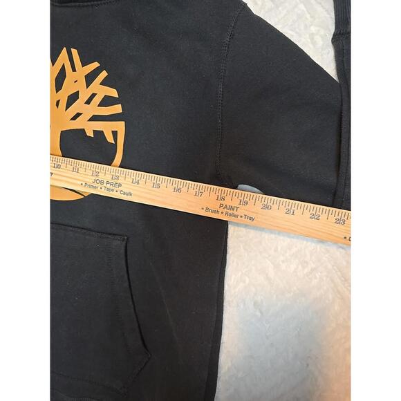 Timberland Men's Core Tree Logo Pullover Hoodie Black  Size S - Picture 5 of 7